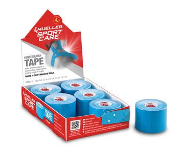 Mueller Kinesiology Tape Continuous Roll - 2" X 16.4' - 6CT TRAY - Best Buy Soccer